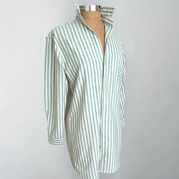 Mary Green & Sand Stripe Dress