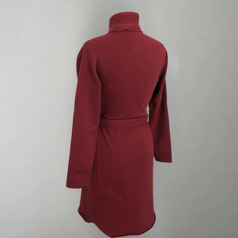 Willa Cranberry Wrap Dress