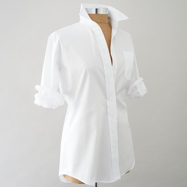 Claridge and King Classic White Boyfriend Shirt – Shirtini