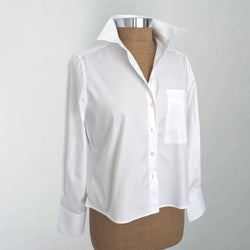 The Crop White Shirt