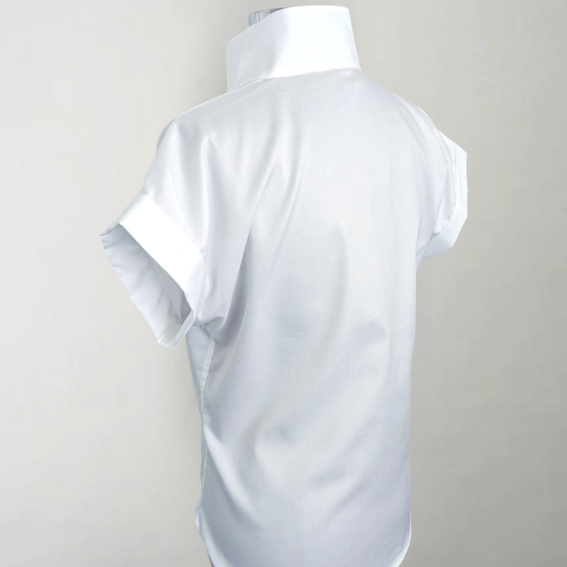The Cap Sleeve Shirt White Claridge King
