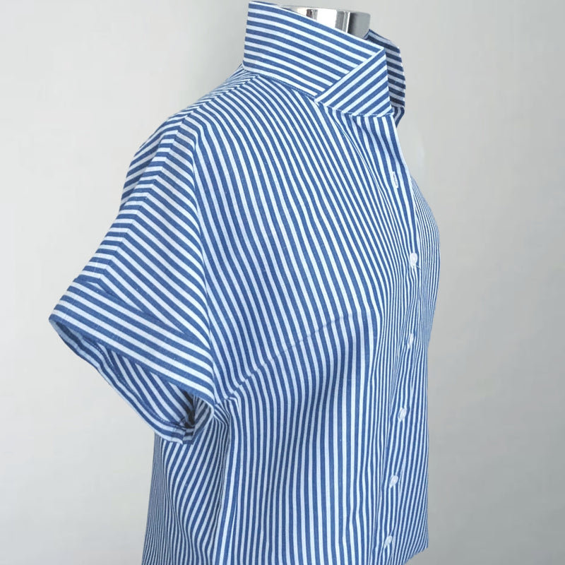 Ali Stripe Kimono Shirt