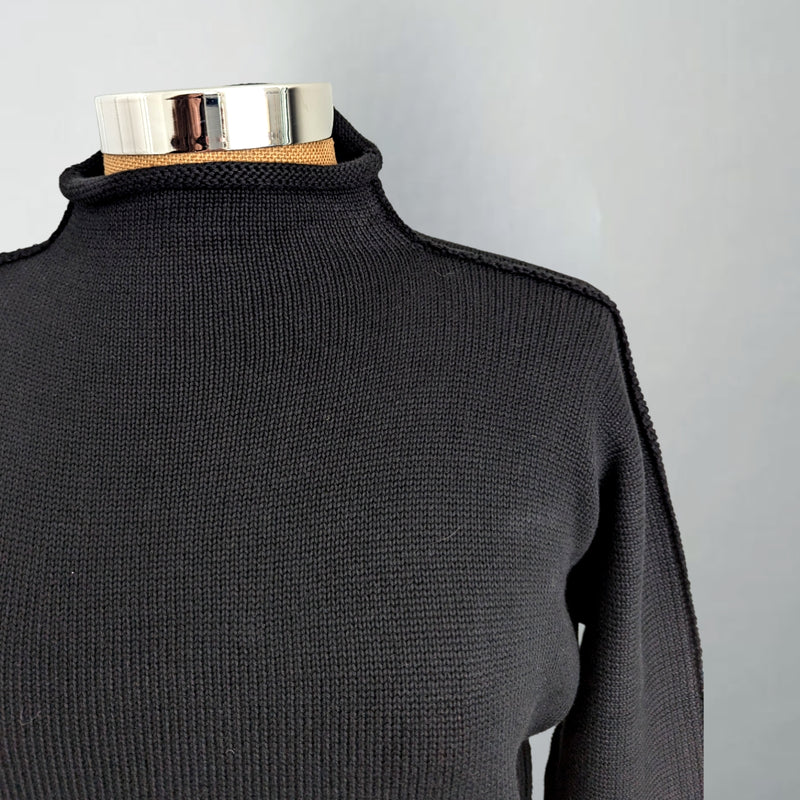 Monterey Black Knit Sweater