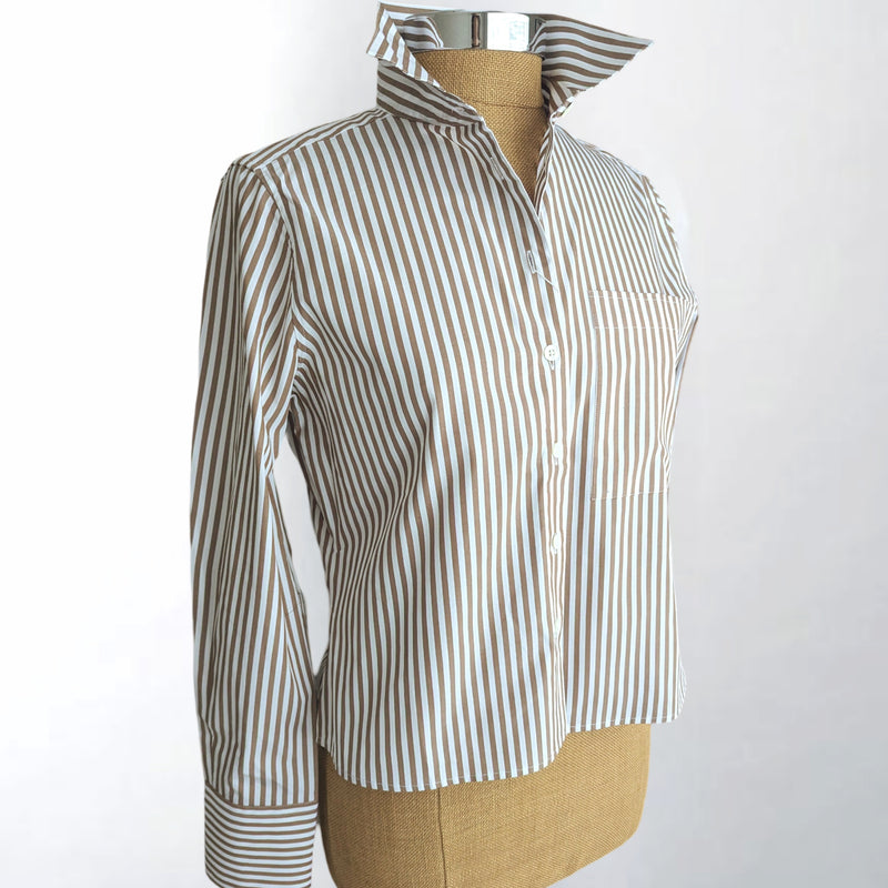 The Crop Cocoa Stripe