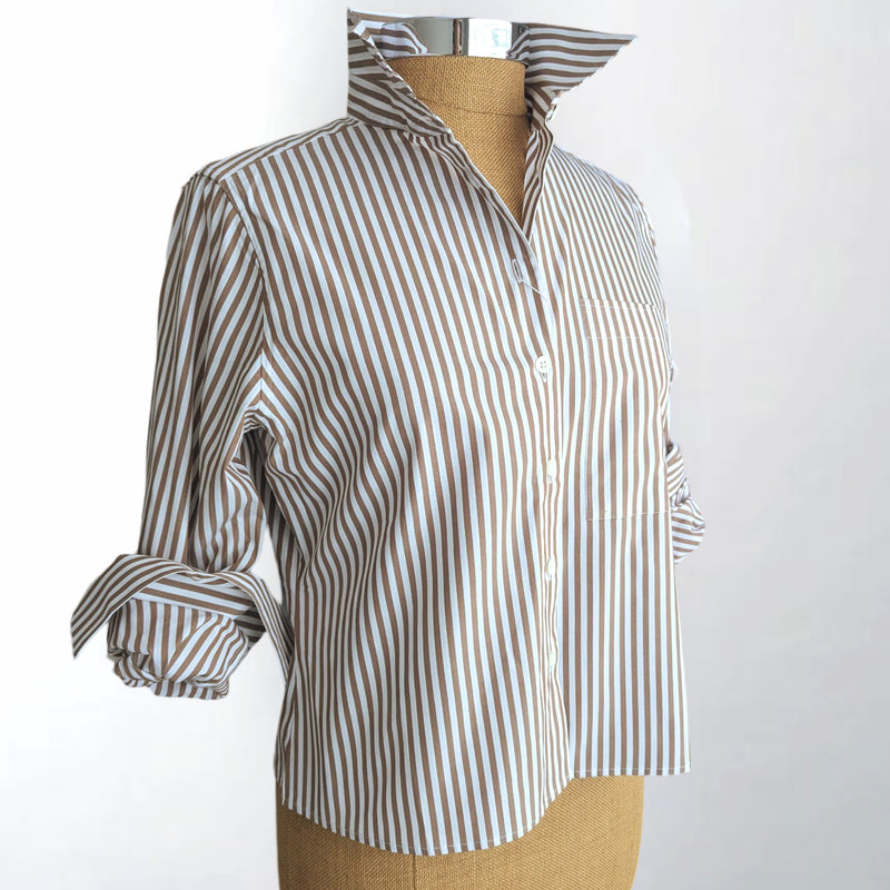 The Crop Cocoa Stripe