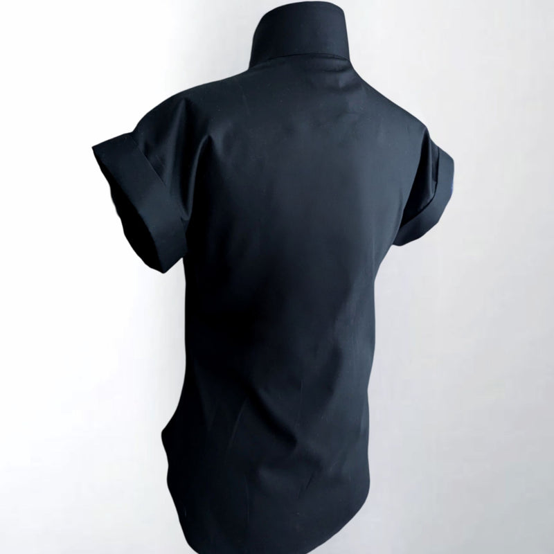 The Cap Sleeve League Black