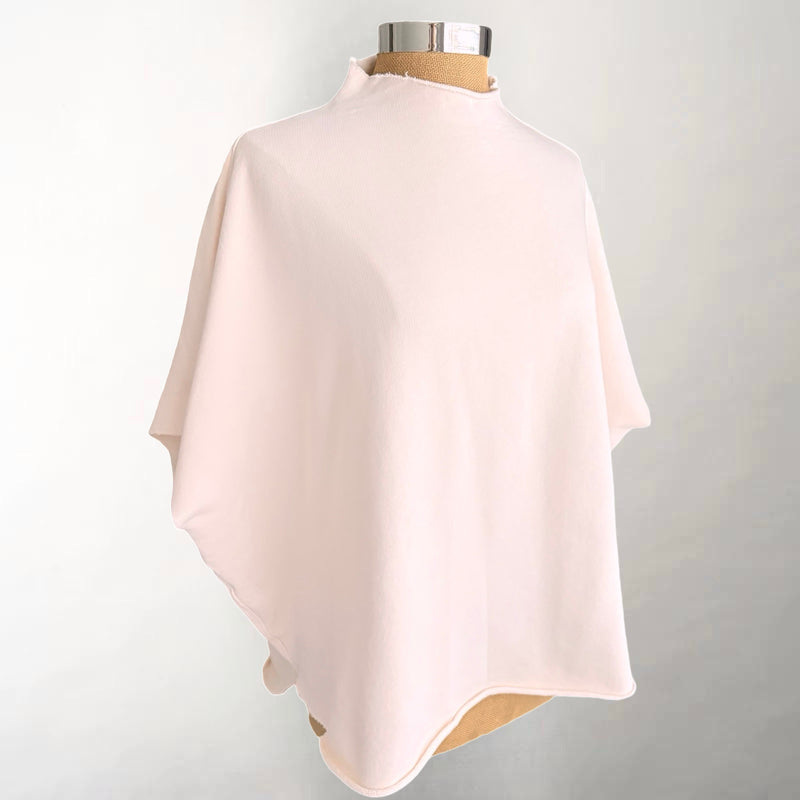 Audrey Funnel Neck Capelet Petal