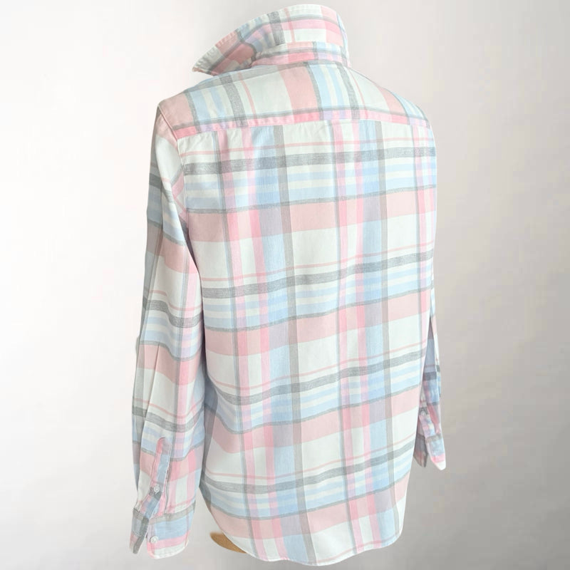 Eileen Pink, Blue & Gray Plaid