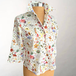 Camille Fitted Floral Shirt