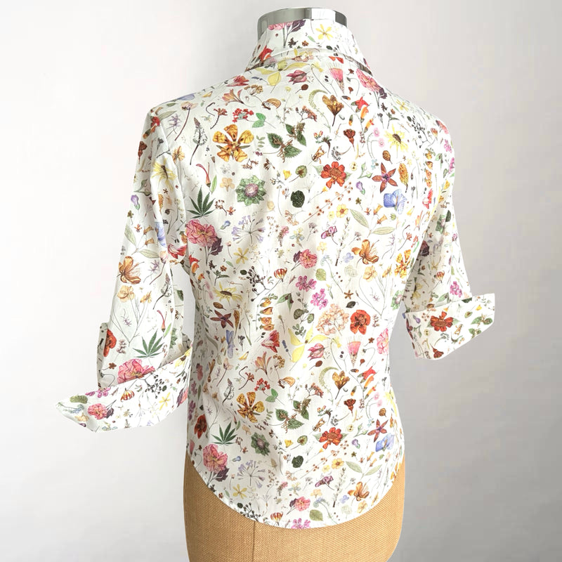 Camille Fitted Floral Shirt