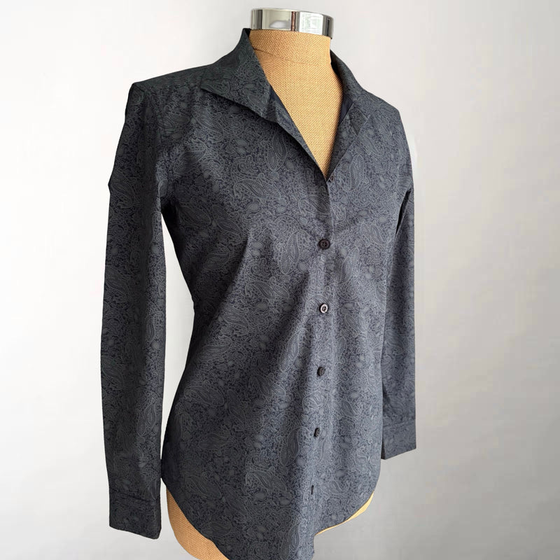 Ginna Tailored Paisley Shirt