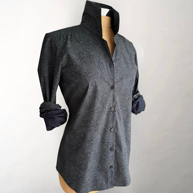 Ginna Tailored Paisley Shirt