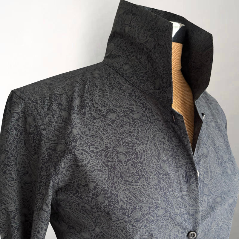 Ginna Tailored Paisley Shirt