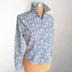 Edie Fitted Empress Blue Floral