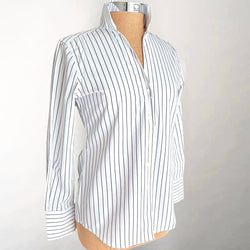 The League Black & White Stripe
