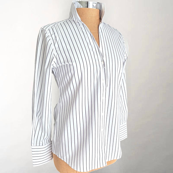 The League Black & White Stripe