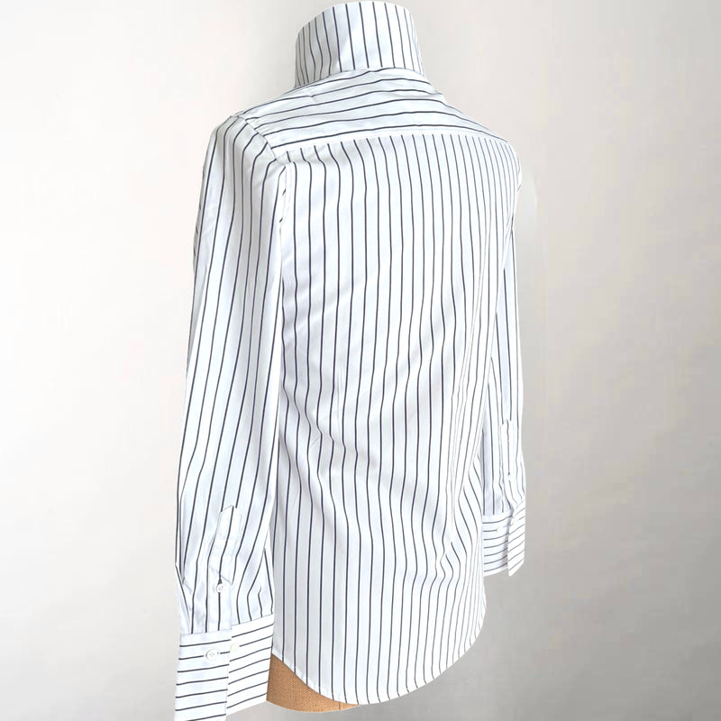 The League Black & White Stripe