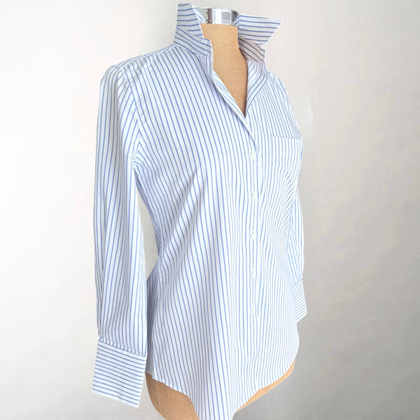 The 4.0 Shirt Lovely Blue Stripe