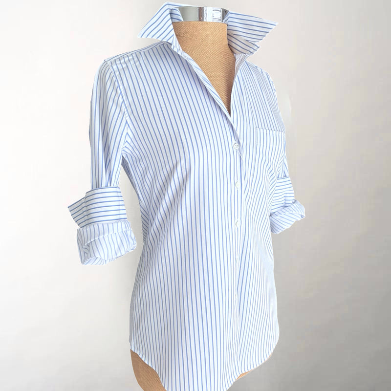 The 4.0 Shirt Lovely Blue Stripe