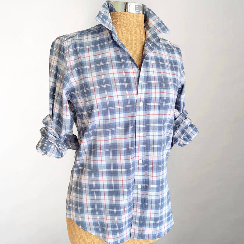 Barry Grey Red Plaid