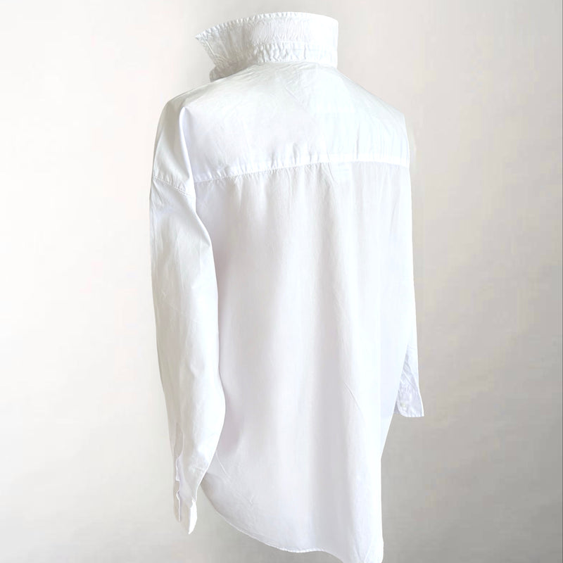 Shirley White Poplin