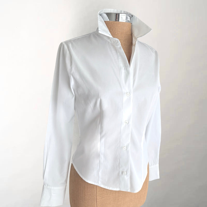 Edie Fitted White Shirt