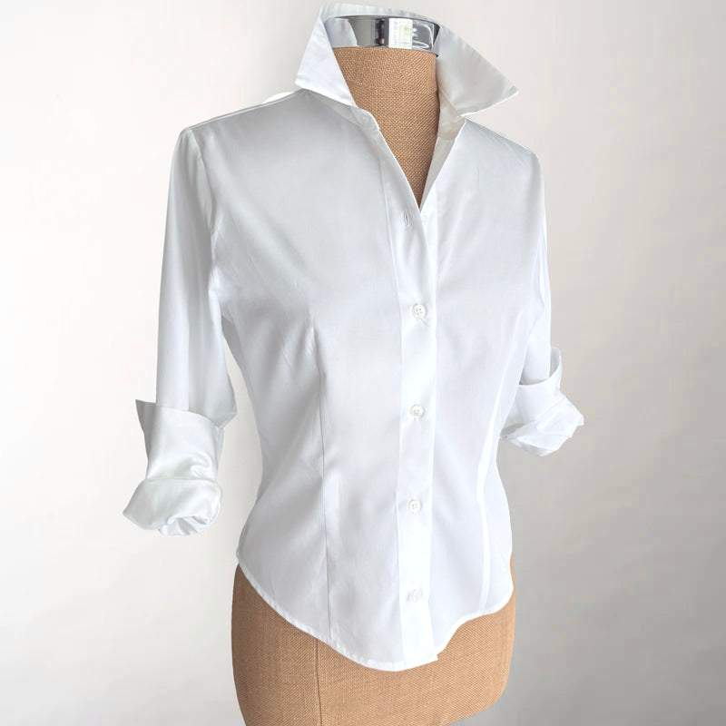 Edie Fitted White Shirt