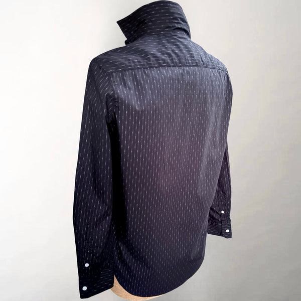 Eileen Gold Multi Dot Black Shirt