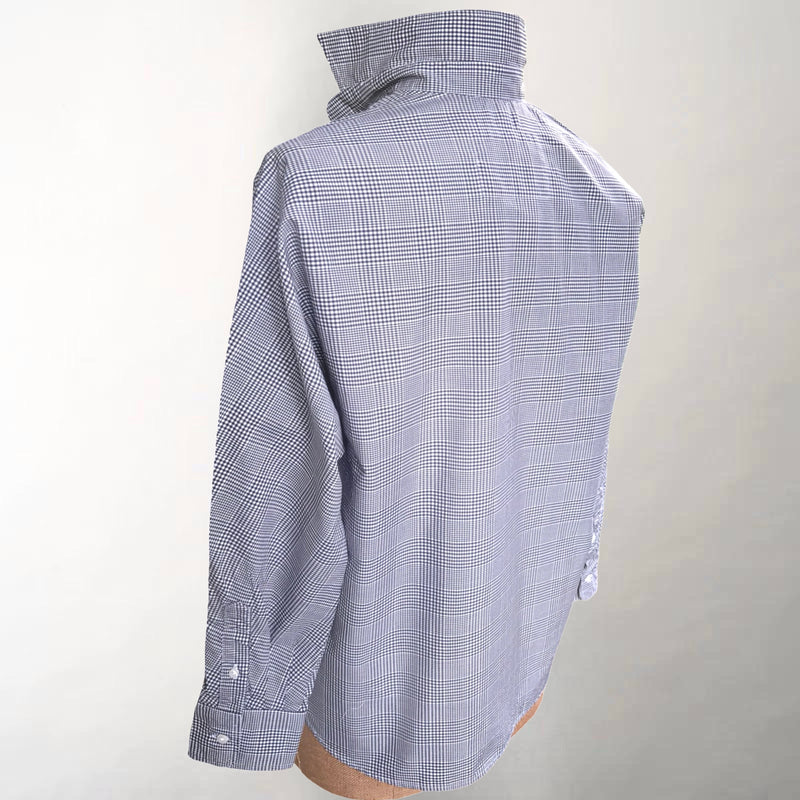 Oona Black & White Plaid Shirt