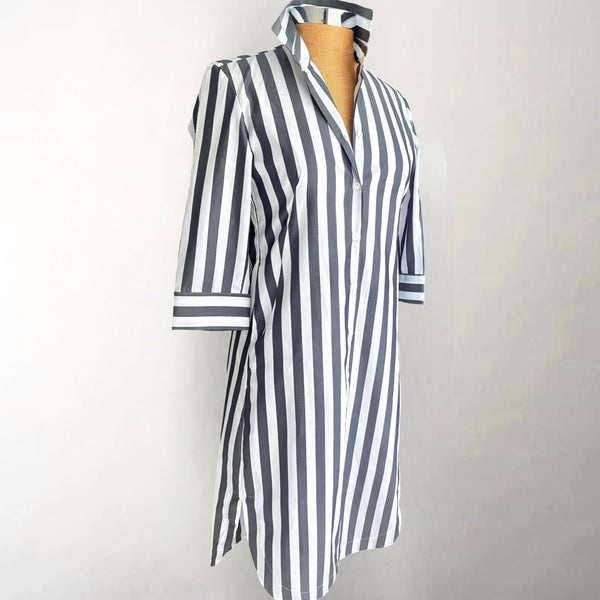 slim fit dress slacks Buy Women's Dark Grey Soft Form Oversized T-shirt Dress Online in India