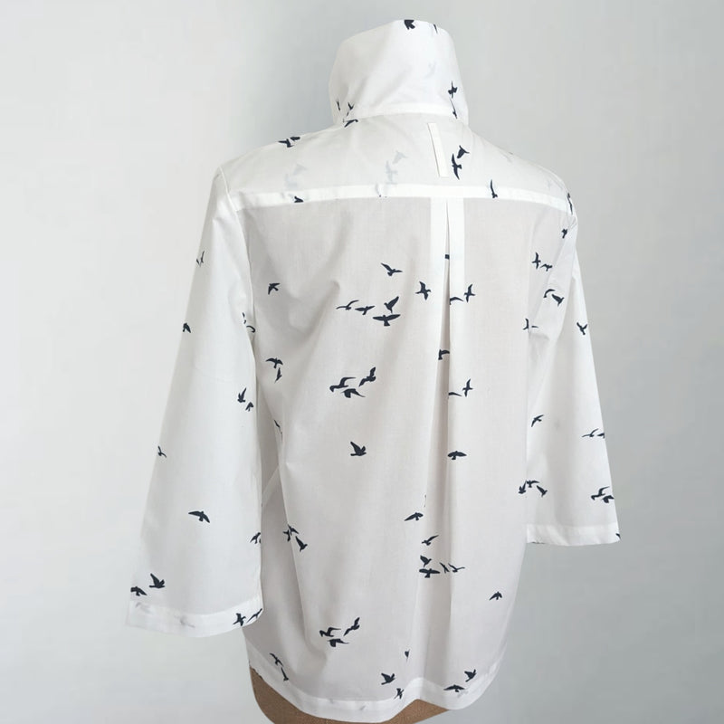 Ginna Bird Print Shirt