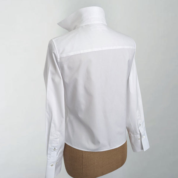 The Crop White Shirt