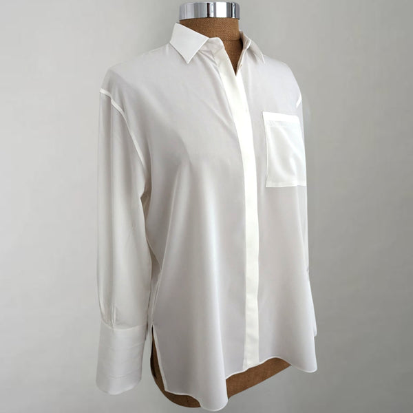 Ivory Silk Shirt