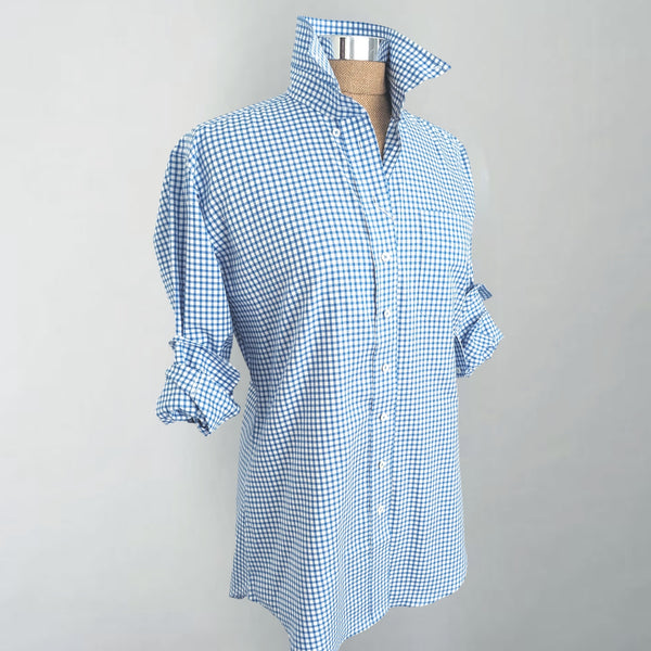 His is Hers Nantucket Blue Check
