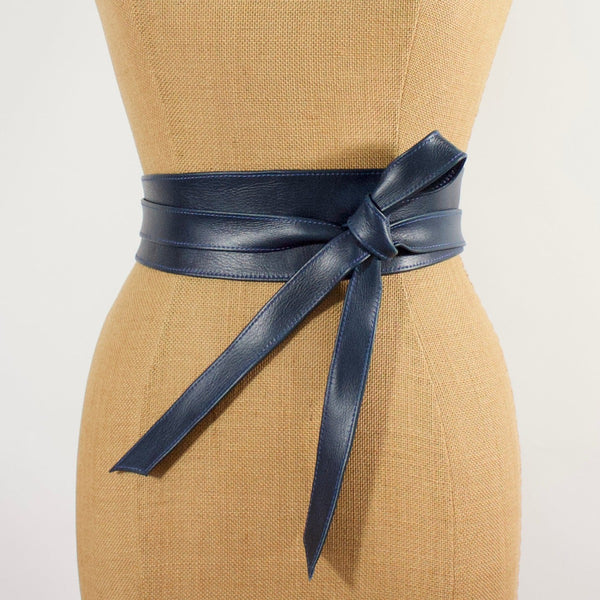 Navy Obi Long Belt