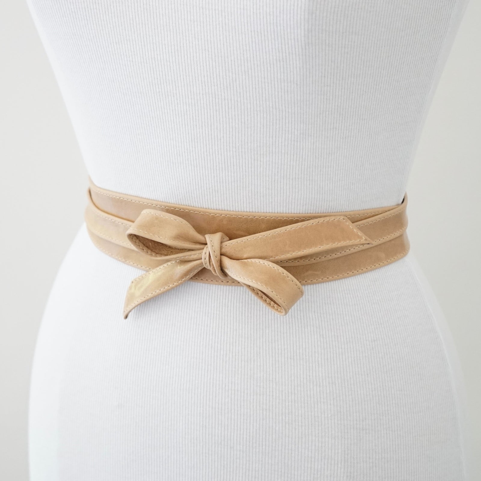 Llife LEATHER CHAIN BELT（SIENNA）